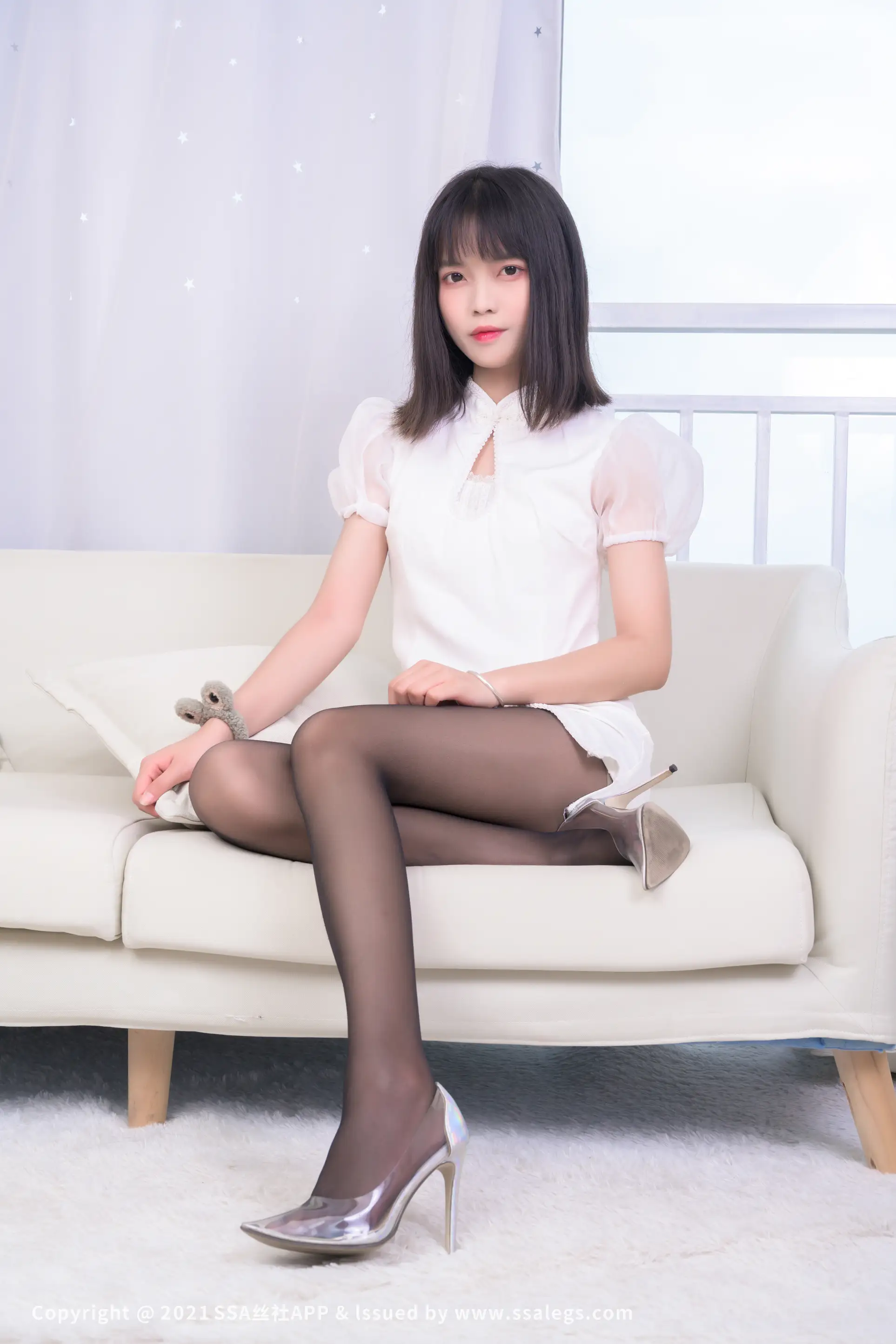 [Mzsock] NO.664 Leg model Dandan’s black stockings and beautiful feet (Part 1) silk club#[118P]-40